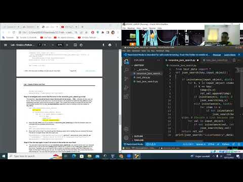 3.5.7 Lab - Create a Python Unit Test