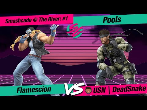 Smashcade @ The River #1: SSBU Pools Flamescion (Terry) VS USN | DeadSnake (Snake,Villager)