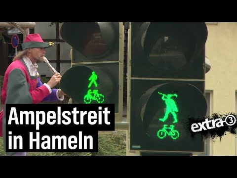 Realer Irrsinn: Rattenfängerampel in Hameln | extra 3 | NDR