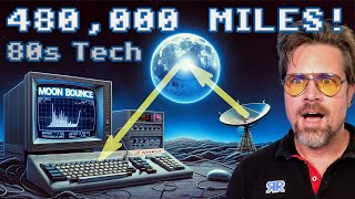 80s Computer Cracks Moon Message: Commodore Amiga Moonbounce!