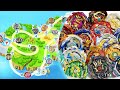 BEYBLADE BATTLE ISLAND CHALLENGE Board Game Style Battle Competition Beyblade Burst GT Rise