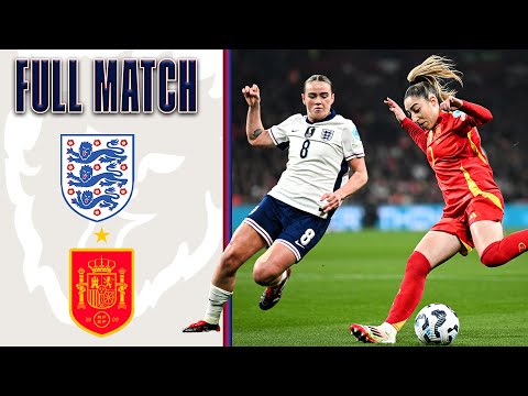 FULL MATCH | England v Spain | UEFA Women's Nations League 2025-26