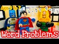 Educational Video Word Problems Kindergarten First Grade LEGO Creator Expert Avengers