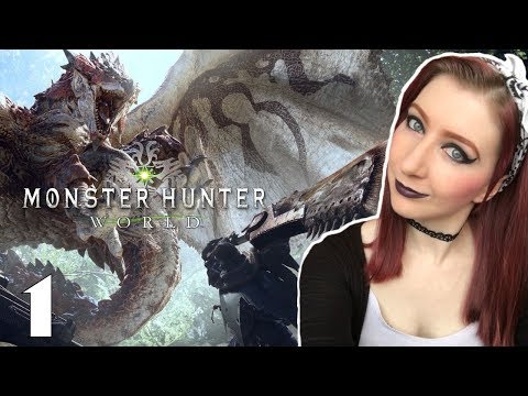 THE HUNT BEGINS / CHARACTER CREATION - Monster Hunter: World  FULL GAME Gameplay Walkthrough Part 1