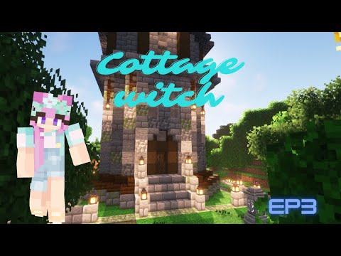 Starting Magic!! Cottage Witch ep3 Modded Minecraft Lets Play