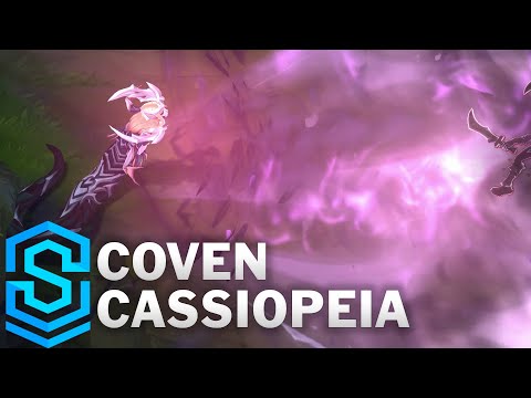 Coven Cassiopeia Skin Spotlight - Pre-Release - League of Legends