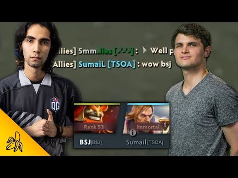 BSJ Impresses TI Winner with Godlike Plays!