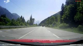 preview picture of video 'Niemcy (Deutschland) A95/B2 Sindelsdorf - Garmisch Partenkirchen x3'