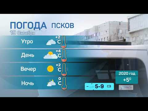 Прогноз погоды / 19.10.2021