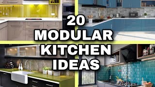 20 Modular Kitchen Ideas 2022 |  Make your kitchen look Premium | @Home