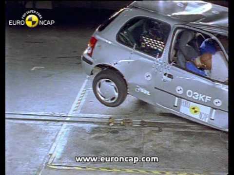 2008 Nissan micra crash test #4