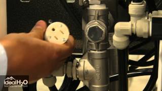 Ideal H2O - Professional Series - Adding a Chemical Injection Pump