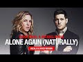 Diana Krall Michael Bublé ALONE AGAIN NATURALLY Vocals Lyrics Lyricvideo