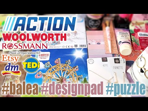 Action / Woolworth / TEDi / dm / Rossmann Haul Mai 2022 deutsch - Neuheiten KW19 - by Kitschiko