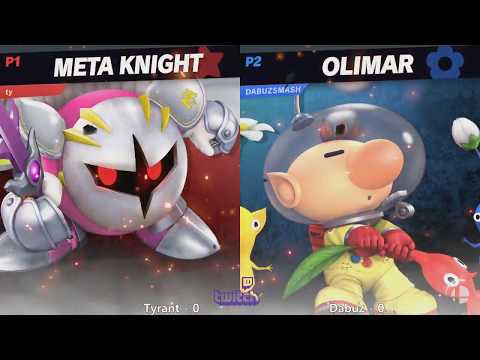 Dabuz (Olimar) vs Tyrant (Metaknight/Cloud) - Sky Smash Ultimate Invitational Tournament