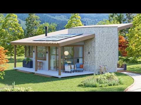 Lassen Sie Sich überraschen von Diesem Kleinen, Modernen 55 m² großen Landhaus