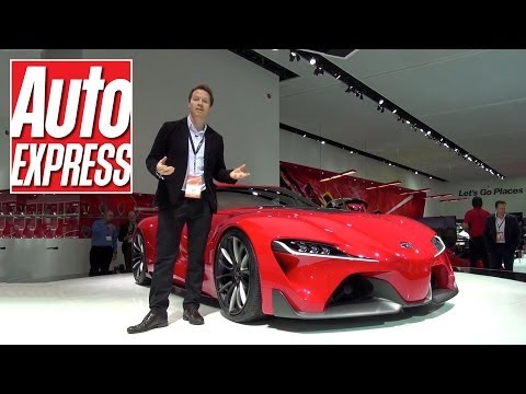 Toyota FT-1 (Supra) at the Detroit Motor Show 2014 - Auto Express
