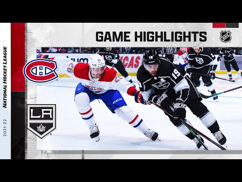 Canadiens @ Kings 10/30/21 | NHL Highlights