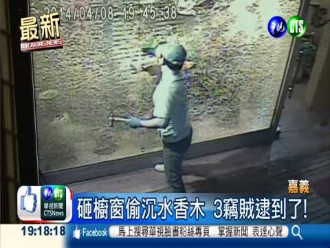 600萬沉水香木被竊 3毒犯幹的!