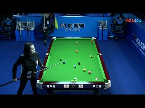 Chen Shuangyou (CHN) VS Charlene Chai (SIN) - 2018 World Chinese 8 Ball Masters Grand Final