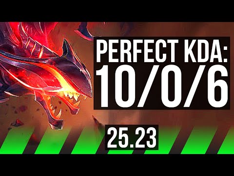 REK'SAI vs KAYN (JGL) | 10/0/6 | EUW Master | 25.23