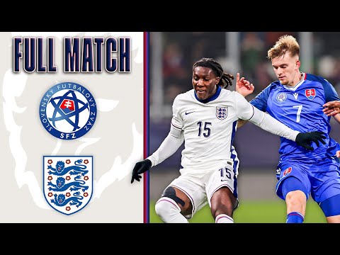 FULL MATCH | Slovakia U21 v England U21 | UEFA EURO U21 Qualification | Group D | England