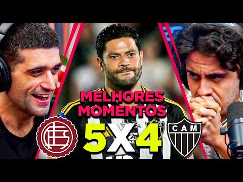 GALO VICE NOS PÊNALTIS (Lanús 5 X 4 Atlético-Mg)