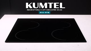Kumtel İndüksiyonlu Cam Ankastre Ocak HI6-4TB