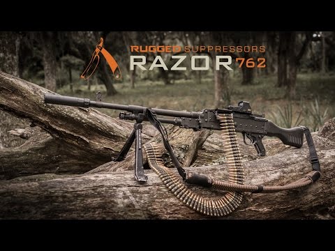 Rugged Suppressors Razor 7.62! Compact Silencer