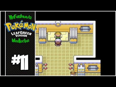 Nefashuu's Pokemon LeafGreen Wedlocke Part 11 - Vs. Lieutenant Lt. Surge!