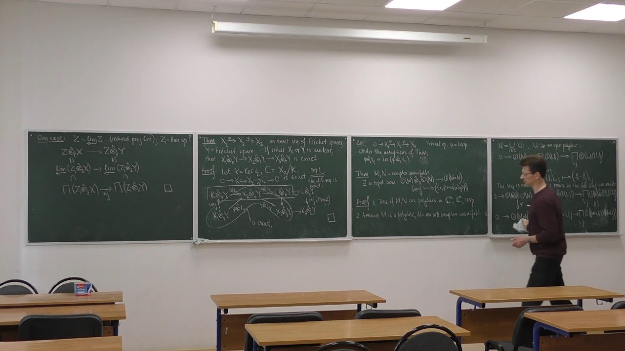 Topological Vector Spaces. Lecture 18. A. Pirkovskii