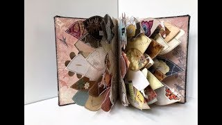 Flag Book TUTORIAL (Use Up Those Scraps)