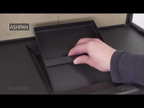 Braskamin Panadero Canada EcoDesign Med Sidoglas & 8kW