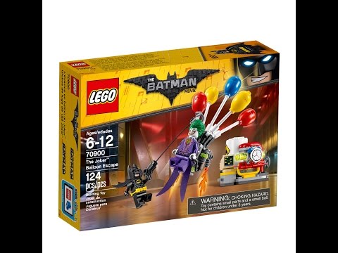 Lets Brick The Batman Movie 70900 The Joker Balloon Escape