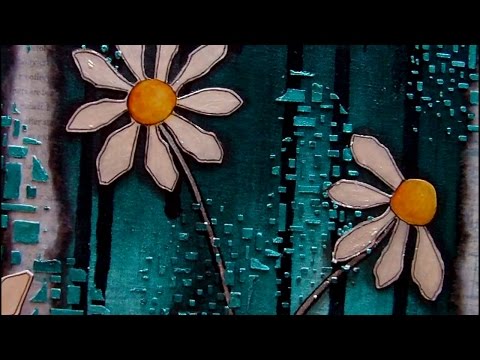 Mixed Media Art Canvas - Connect With Nature