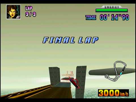 [TAS] Backwards F-Zero X Custom Track: Port Town - Cylinders