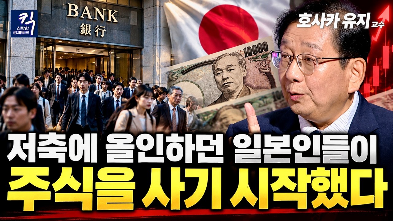 슈퍼 엔저 흔들리자, 일본 돈이 움직이기 시작했다 (호사카 유지 교수) | 킥