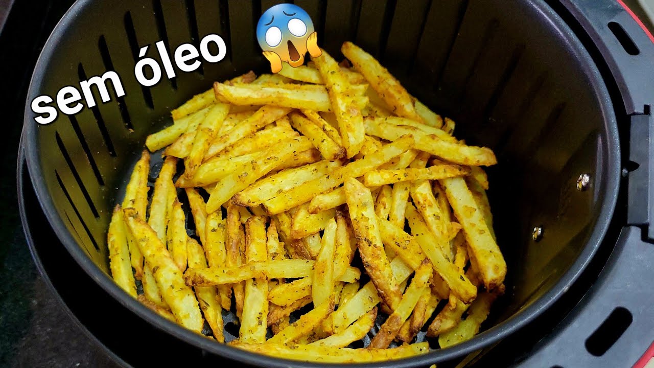 NÃO CONSIGO PARA DE FAZER BATATA FRITA NA AIR FRYER - TODOS AMAM