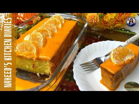 Mouth watering, Flavourful And Super Moist Orange Loaf Cake Recipe | Naheed’s Kitchen Diaries