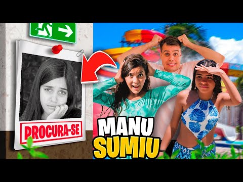 MANU DISAPPEARED WHEN WE ARRIVED AT THE WATER PARK *WERE LORENA AND ANA JÚLIA TO BLAME?