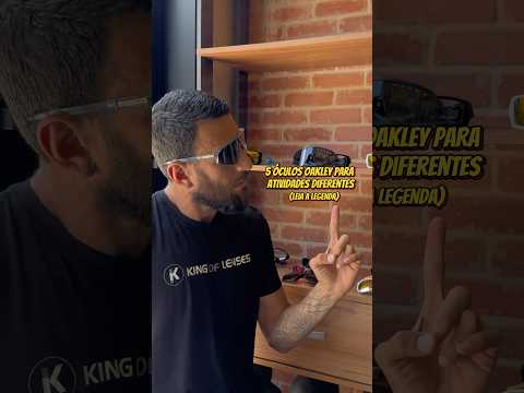 Descubra os 5 modelos de Óculos Oakley ideais para cada atividade! 🕶️✨ #VemPraKing
