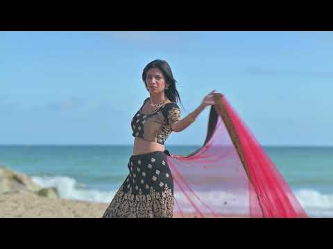Bollywood beach fashion video shoot -  Poole - Akanksha Kulkarni