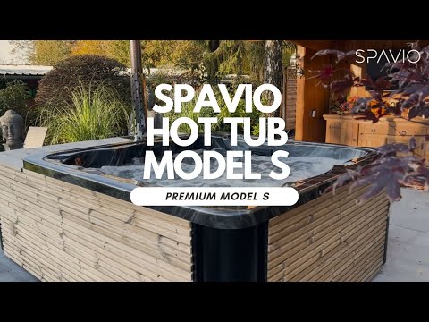 Hot Tub Premium Model S! Whirlpool mit Holzofen & Holzablage