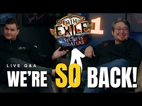 PATH of EXILE 1: SECRETS of the ATLAS Developer Q&A - After a Year of Waiting, is PoE 1 Back?