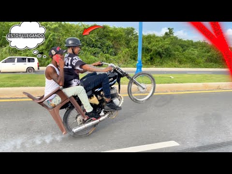 RAULITO CALIBRANDO SU MOTOR AX SUZUKI CON PINGUILO, casi pierde EL CONTROL !!! 