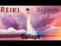 Healing Reiki Music with 26 x 2 minute tingsha bell timer - Calliope