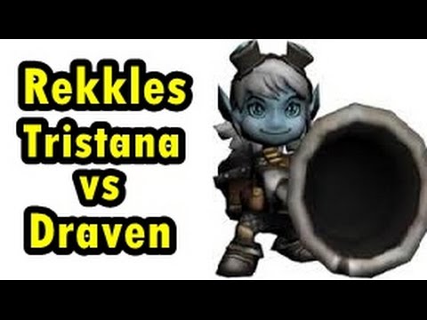 LOL Pro - Rekkles Tristana vs Draven - Korea SoloQ - Highlights