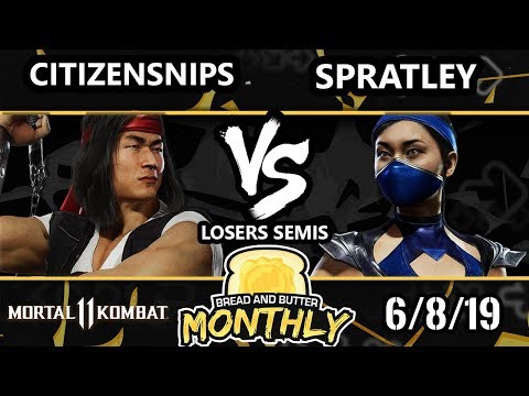 BnB 13 Mortal Kombat 11 - CitizenSNIPS (Liu Kang) Vs. Spratley (Kitana) - MK 11 Losers Semis
