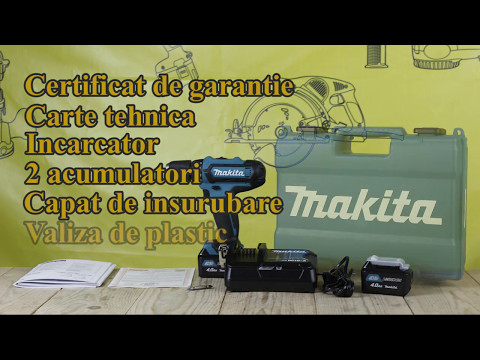 Bormasina cu 2 acumulatori Makita DF331DSME - AtelierulTau.ro - WunderHaff