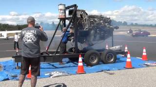 preview picture of video 'Pratt and Whitney R4360 Radial Engine Demonstration Auburn Calif.'